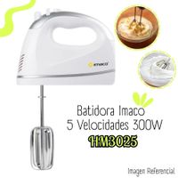 Batidora Imaco de Mano de 300watts HM3025 - Blanco