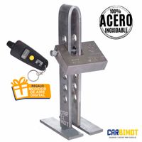 Seguro Traba Timón Volante Pedal Antirrobo Carbimot para Embrague y Freno de Vehículos Acero