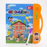 Libro Didáctico Bilingue Mi E-Libro Español Inglés Para Niños