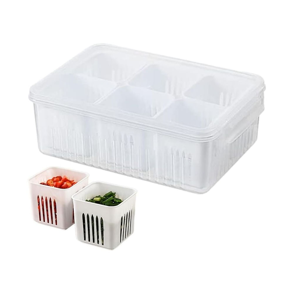 Contenedor de almacenamiento de frutas y Verduras