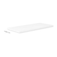 Repisa Recta Flutua 1.5x25x60cm Madera/MDP Blanco Prat-K