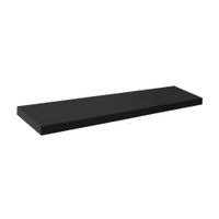 Repisa Nueva Flutua 3.4x20x100cm Madera/MDP Negro Prat-K