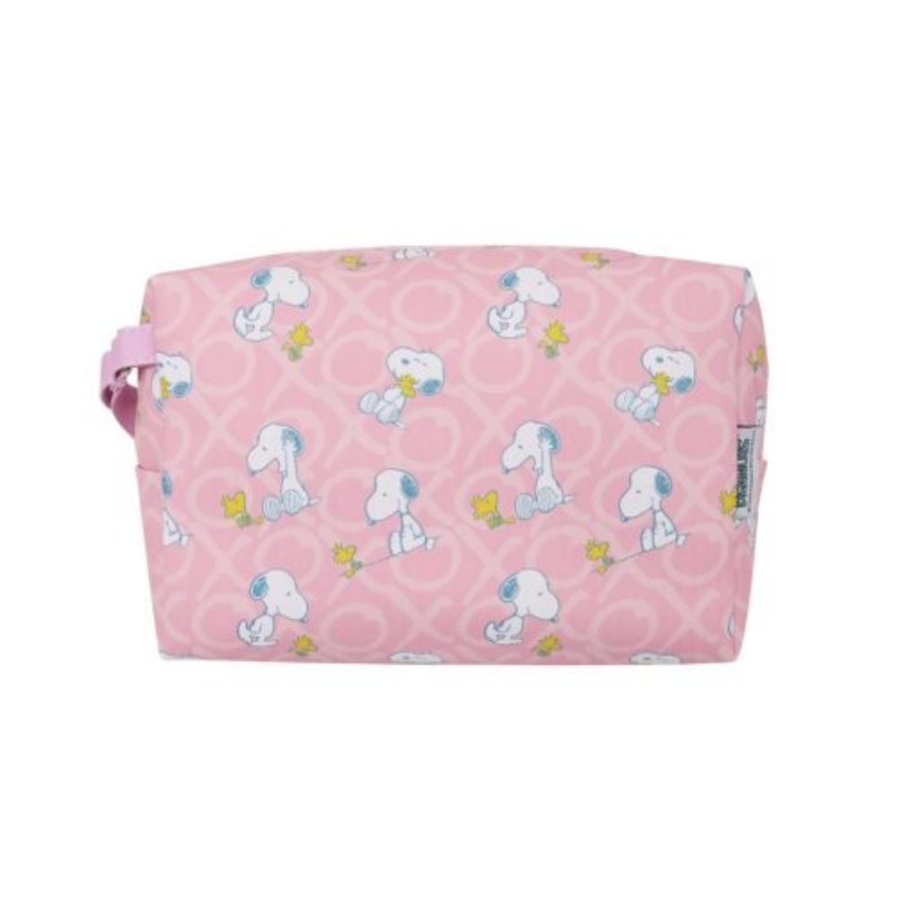 Neceser Snoopy Peanuts Rosado