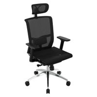 Silla Ergonómica Delphi Full Presidente Negro PN Ofideas
