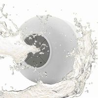 Parlante de Ducha Bluetooth Manos Libres Micrófono Integrado Contesta Llamadas Blanco
