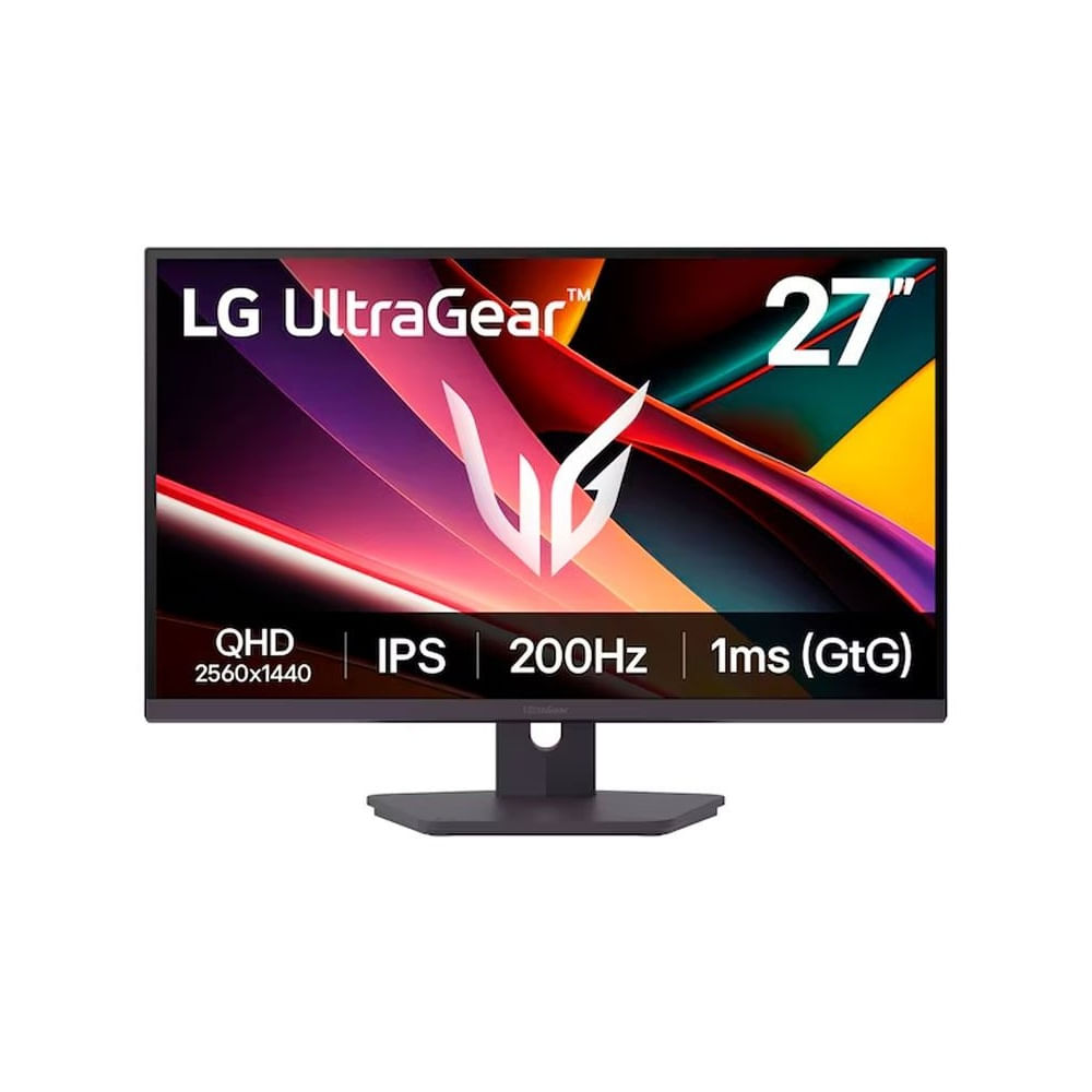 MONITOR LG GAMING 27G610A-B UltraGear G6/ QHD/ 200HZ/ 1MS/ HDMI/ DP/ 27