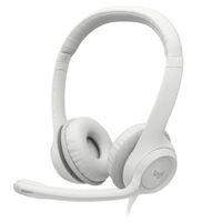 Audífonos USB Con Micrófono Logitech H390 Blanco
