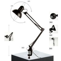 Lampara de Escritorio Oficina con brazo Ajustable Regulablable