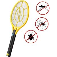 Raqueta Matamoscas Eléctrica Exterminador de Mosquitos Muy Resistencia