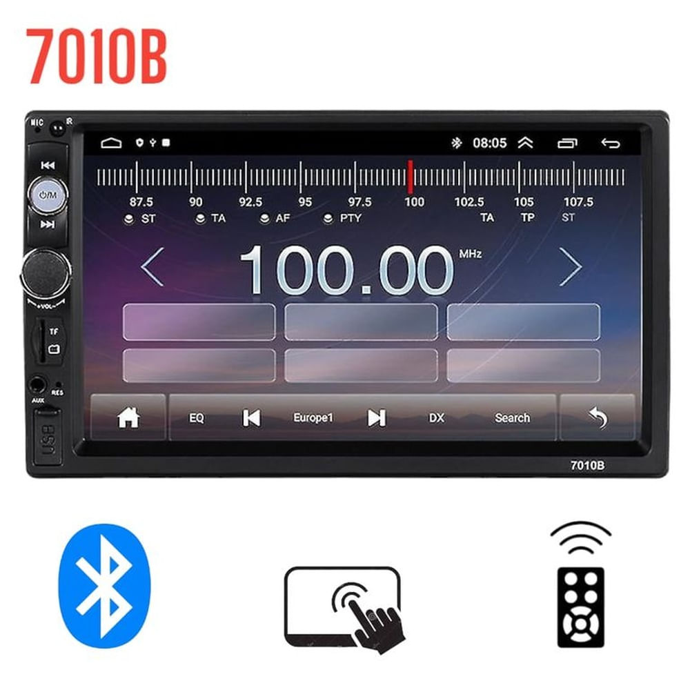 Radio Estéreo Bluetooth MP5 7pulg Auto Video Control