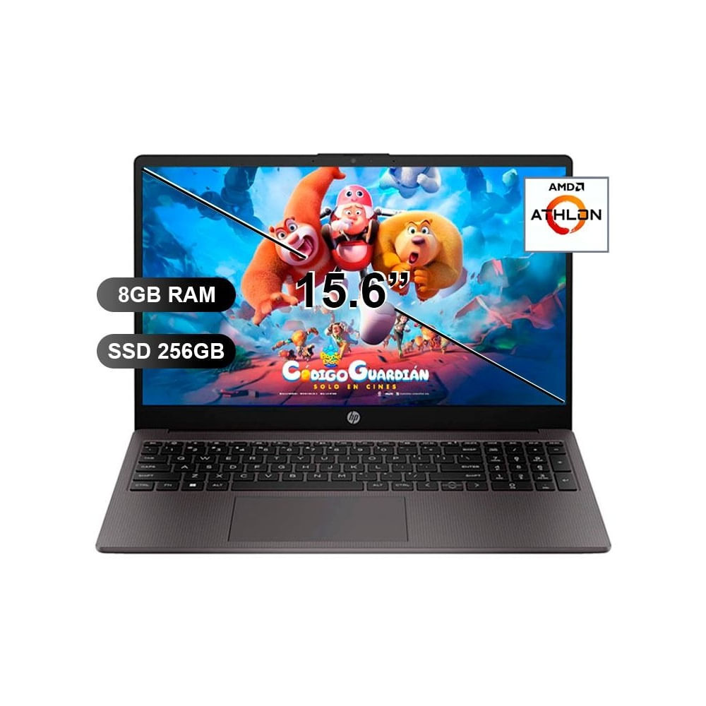 AMD Athlon 7120U 8GB RAM SSD 256GB 156” FreeDOS 9E527LA