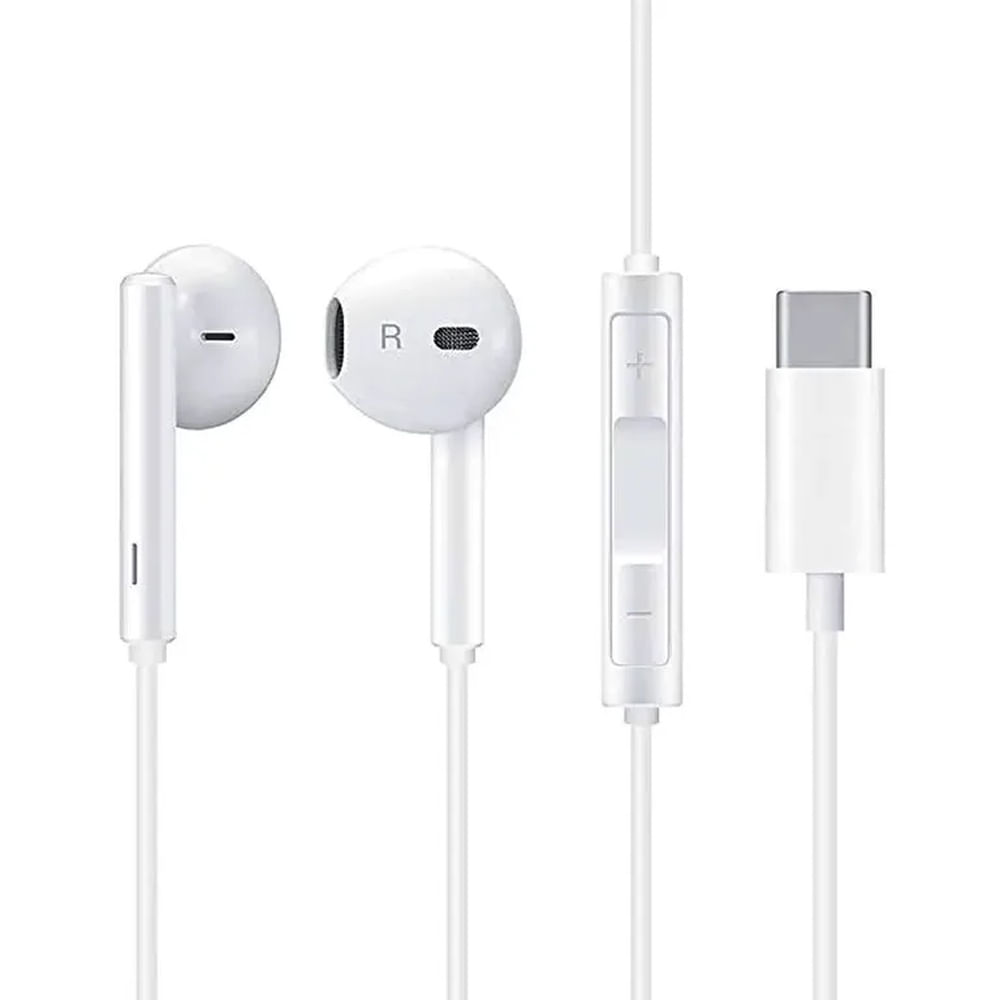 Auricular Audífonos Tipo C Manos Libres Hands Free Con Micrófono