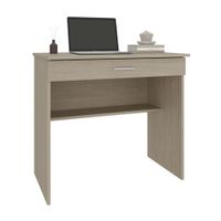 Escritorio Recto 1 Cajón Office 73x80cm Melamina Cartagena Tuhome