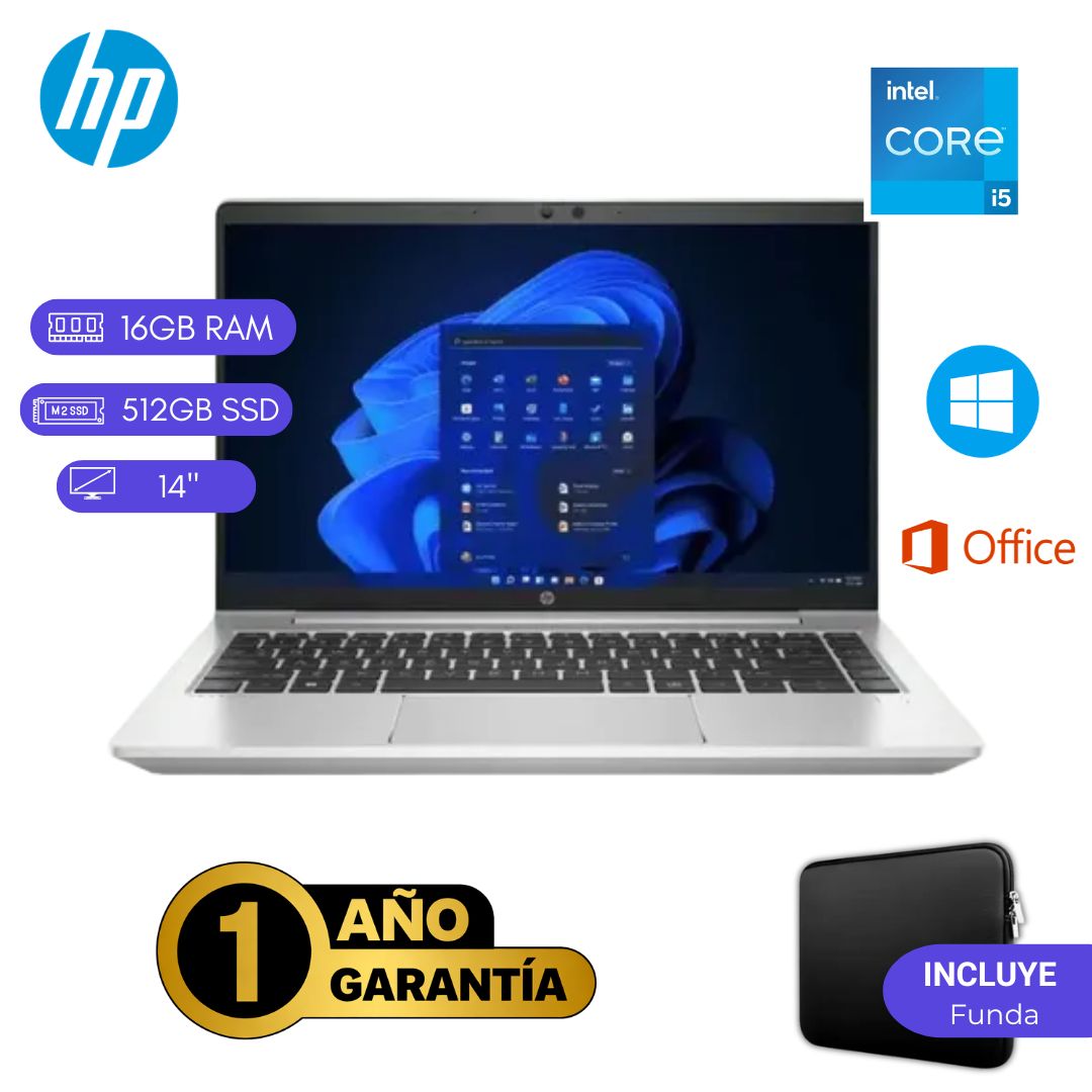 HP PROBOOK 440 G8 seminueva - CI5 11VA - 16GB DDR4 - 512GB M.2 - 14 pulgadas