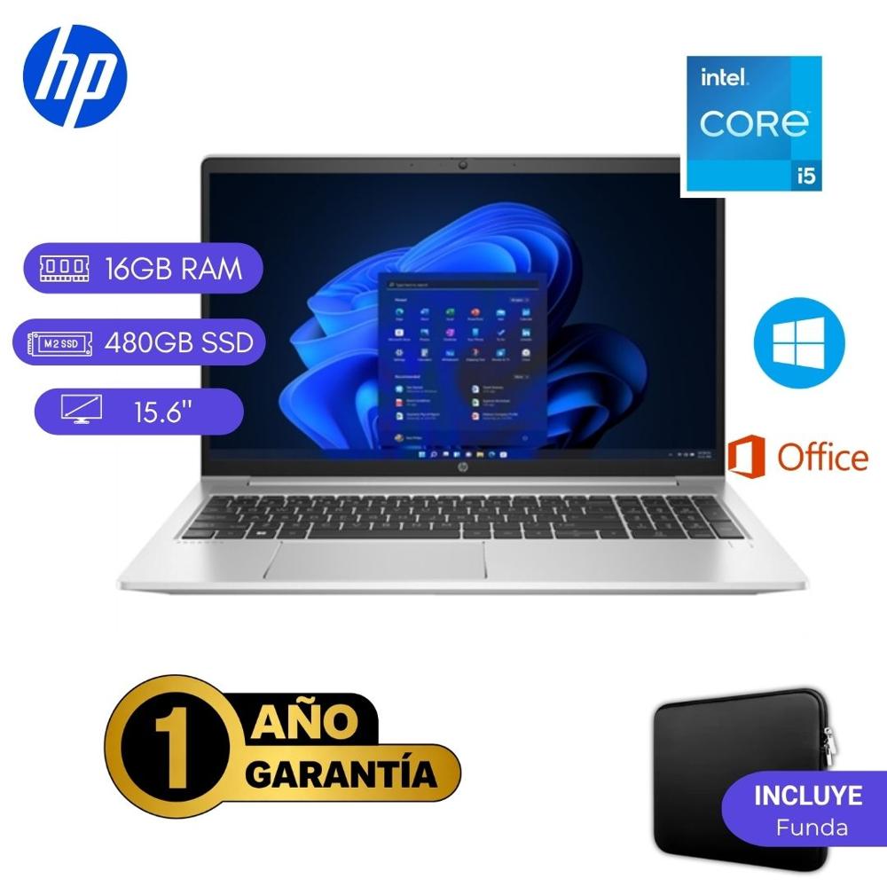 HP PROBOOK 450 G9 seminueva - CI5 12VA -16GB DDR4 - 480GB SSD - 15.6 Pulgadas