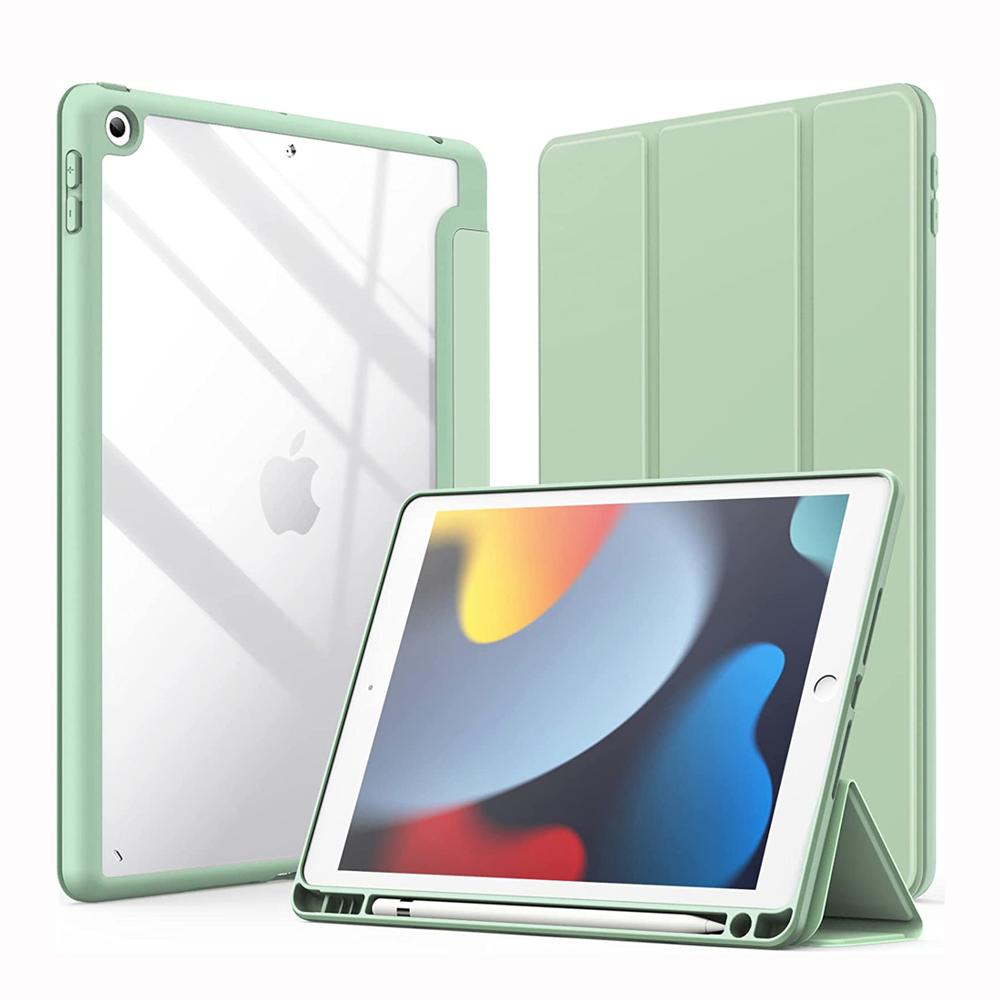 Case Hibrido para iPad 7ma 8va 9na Generación 10.2 - Verde Claro