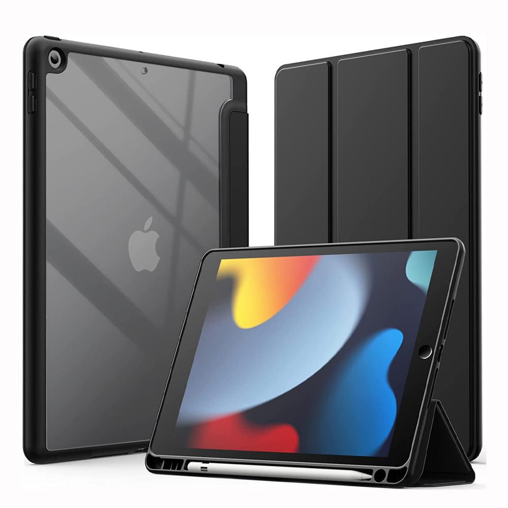 Case Hibrido para iPad 7ma 8va 9na Generación 10.2 - Black