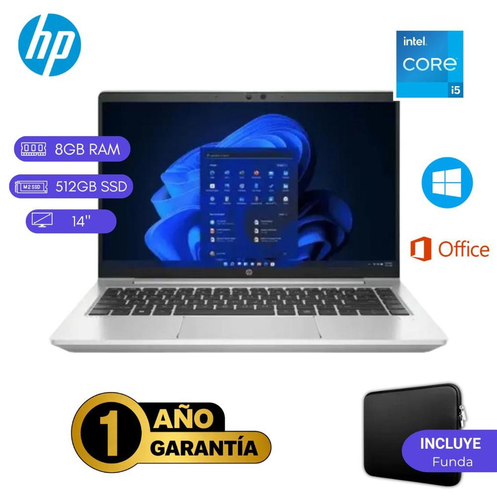 HP PROBOOK 440 G8 seminueva - CI5 11VA - 8GB DDR4 - 512GB M.2 -14 Pulgadas