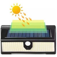 Lámpara Solar Con Sensor De Movimiento
