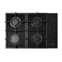 Cocina Encimera Sole Solco073v2 Compacta 65cm 4 quemadores