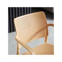 Silla de ComedorTerraza Nazca color Naranja