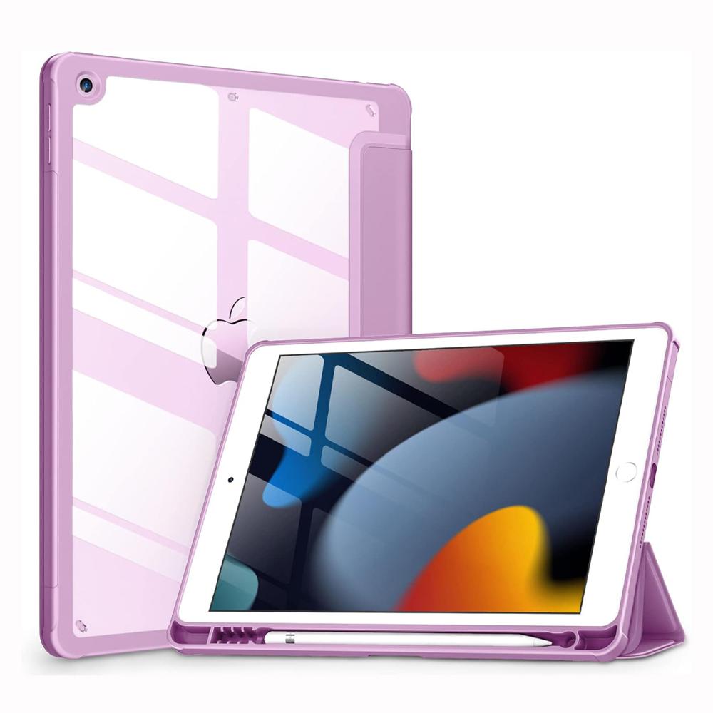Case Hibrido para iPad 7ma 8va 9na Generación 10.2 - Lila