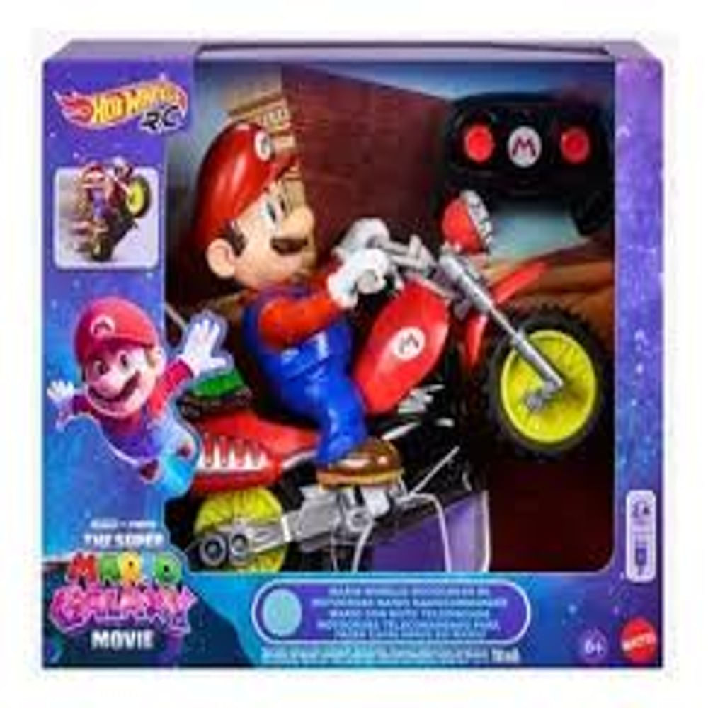 MARIO CON MOTO A CONTROL MARIO GALAXY MOVIE