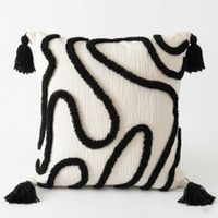 Funda Zalmohadas Línea Ébano 45x45