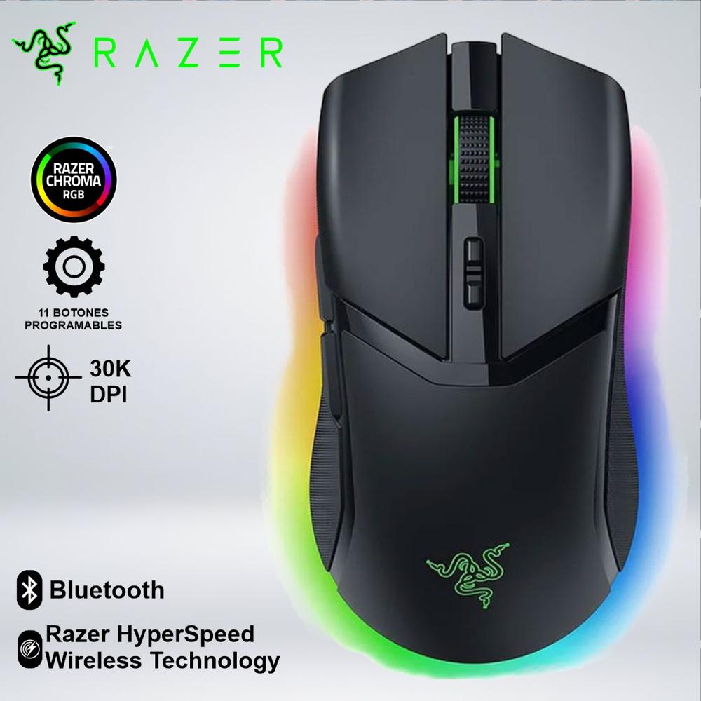 MOUSE GAMER RAZER COBRA PRO RGB 30KDPI BLUETOOTH GEN-3 NEGRO