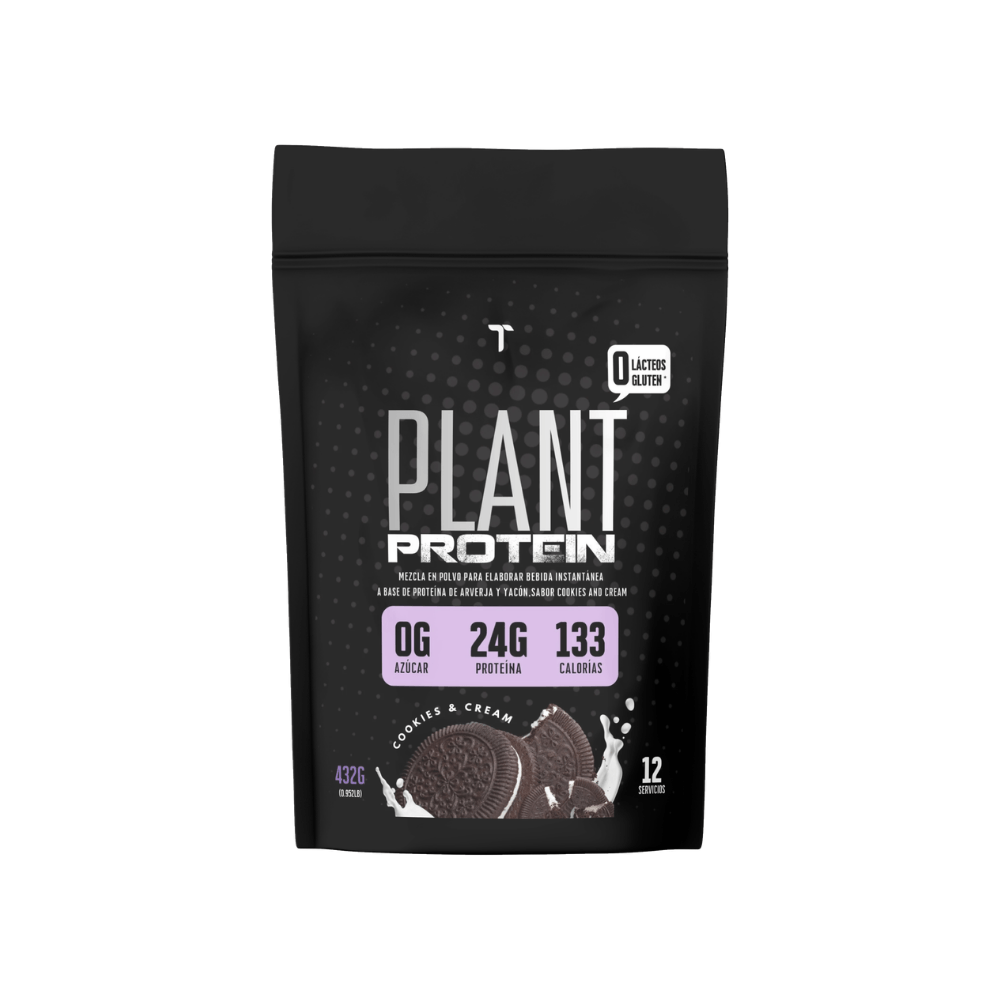 Proteína Tauri Plant Protein Cookies and Cream 432g