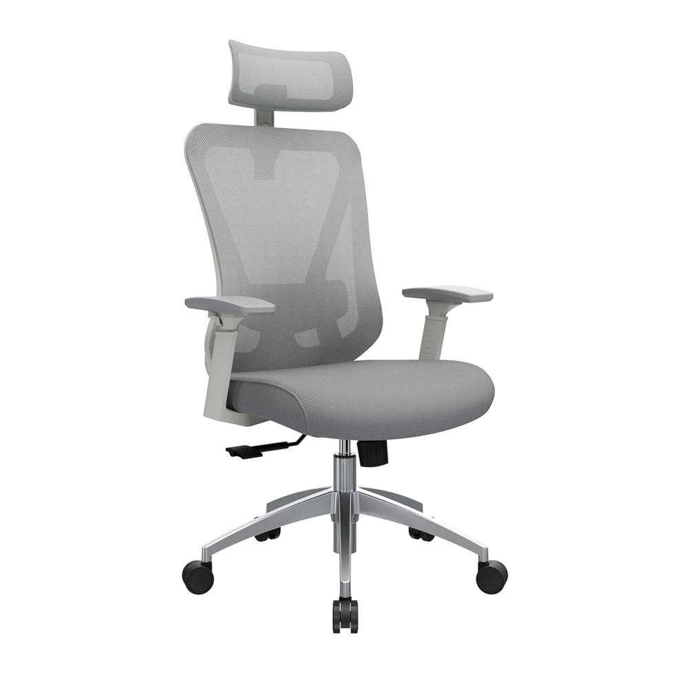 Silla Ergonómica Reclinable Dolfin Presidente Gris Ofideas