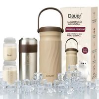 Cooler Dual Temp Portatil Enfriador y Conservador de Leche Materna de Inox Alta Resistencia