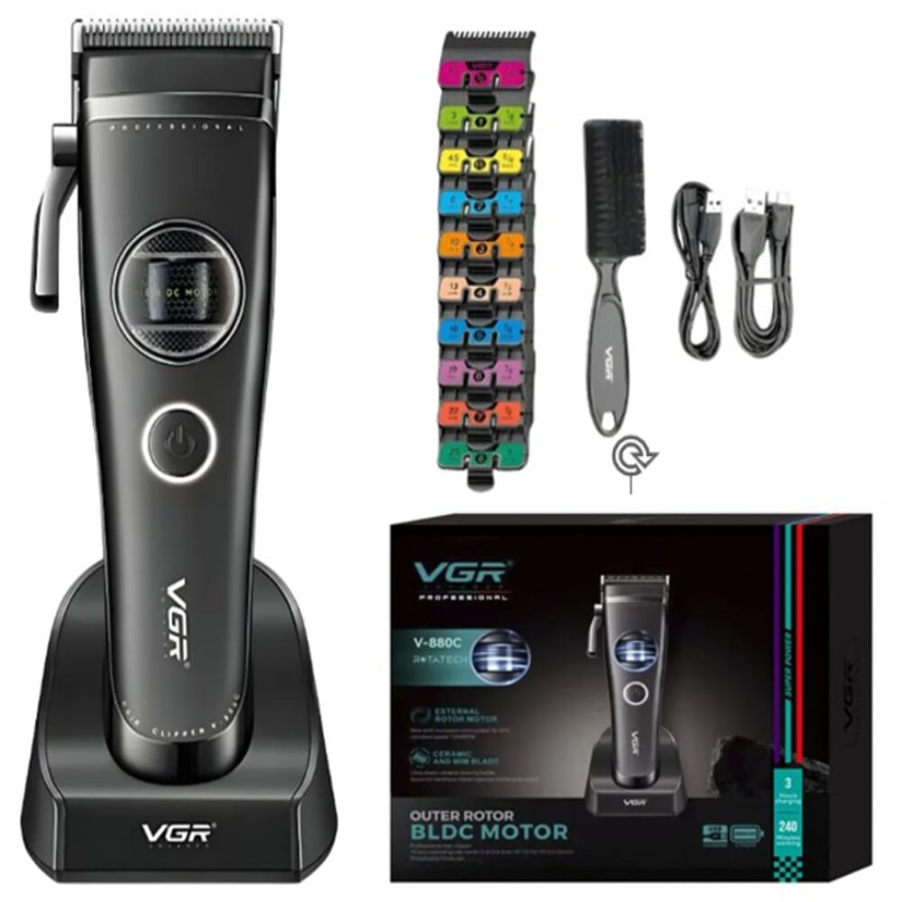Máquina de Cortar Pelo VGR V-880C Cerámica Motor Rotatech