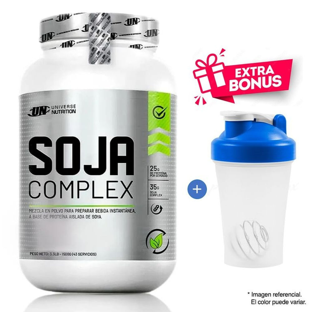 Soja Complex 1.5 kg UN - Cookies Proteína de Soya Soja Complex 1.5 kg UN - Cookies Proteína de Soya
