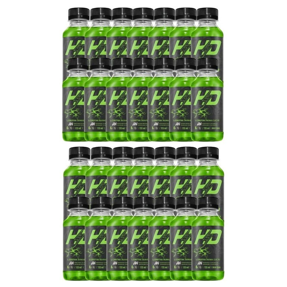Quemador de grasa HD 2 Paquete 15 Botellas 135ml L-Carnitina Manzana Quemador de grasa HD 2 Paquete 15 Botellas 135ml L-Carnitina Manzana
