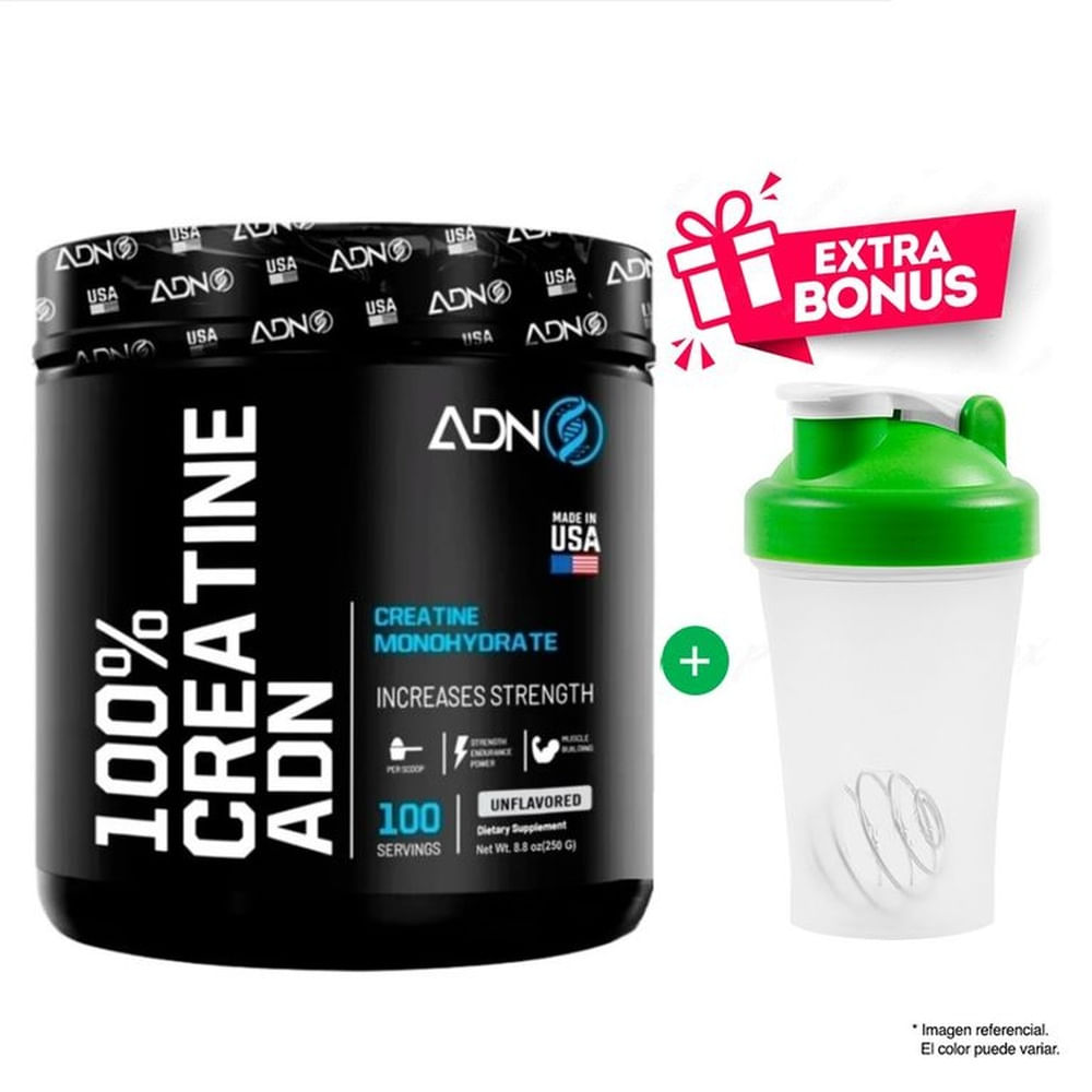 ADN NUTRITION CREATINA MONOHIDRATADA 250 GRAMOS ADN NUTRITION CREATINA MONOHIDRATADA 250 GRAMOS