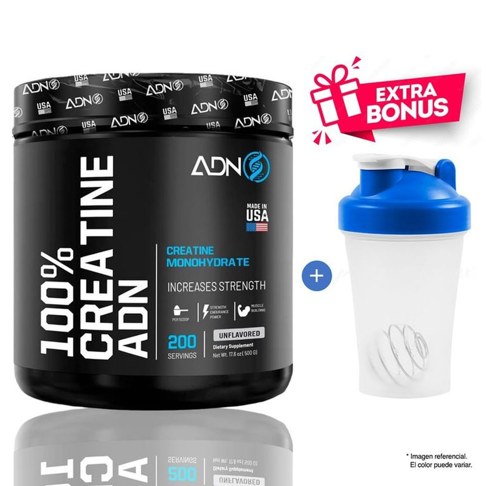 CREATINA MONOHIDRATADA 500G ADN NUTRITION CREATINA MONOHIDRATADA 500G ADN NUTRITION
