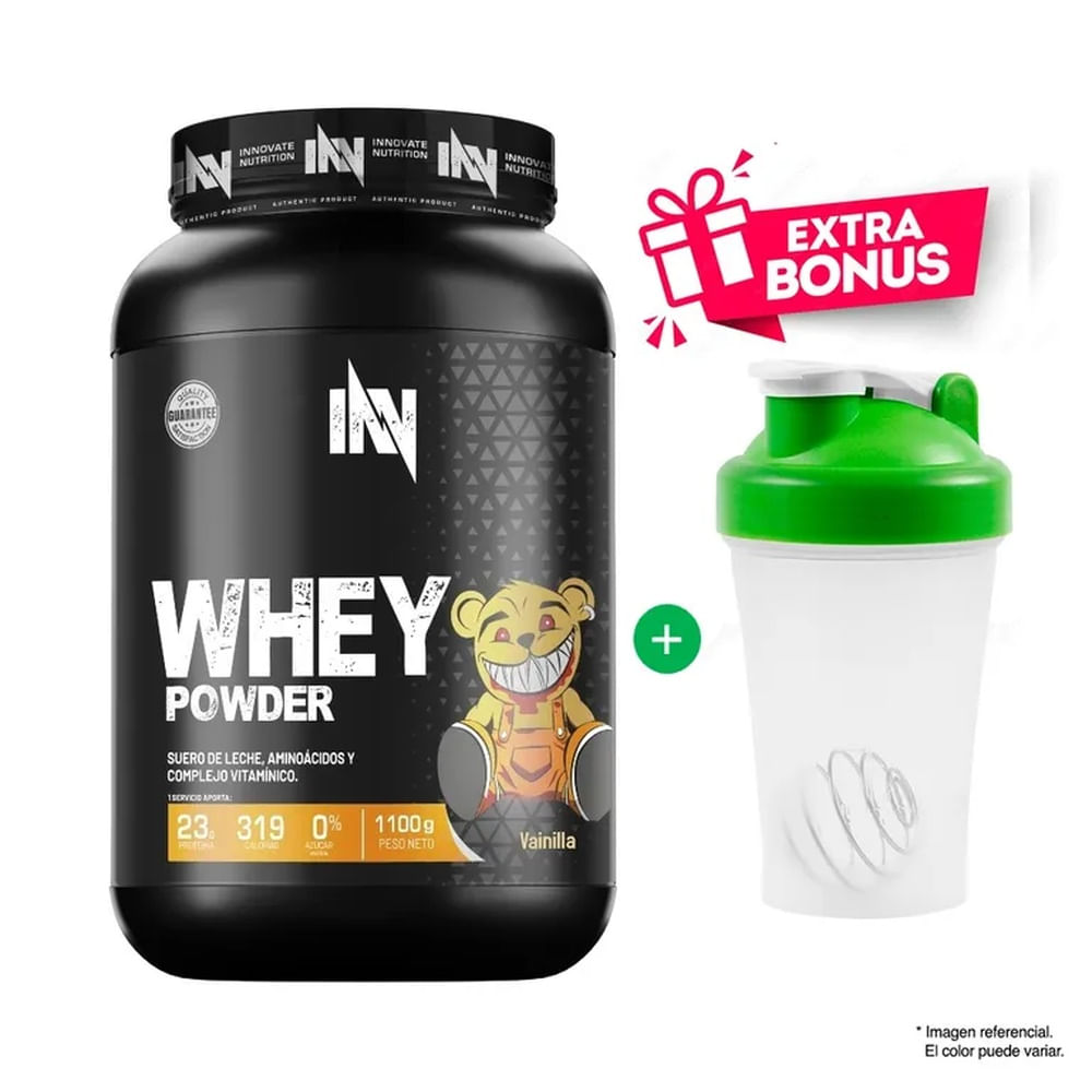 WHEY POWDER PROTEÍNA 1.1 KG VAINILLA WHEY POWDER PROTEÍNA 1.1 KG VAINILLA