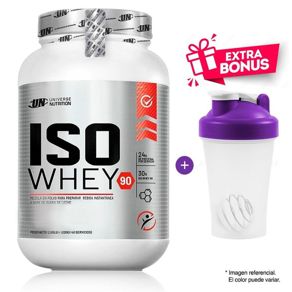 PROTEÍNA ISOLATADA ISO WHEY DE 1.1 KG COOKIES AND CREAM MÁS SHAKER