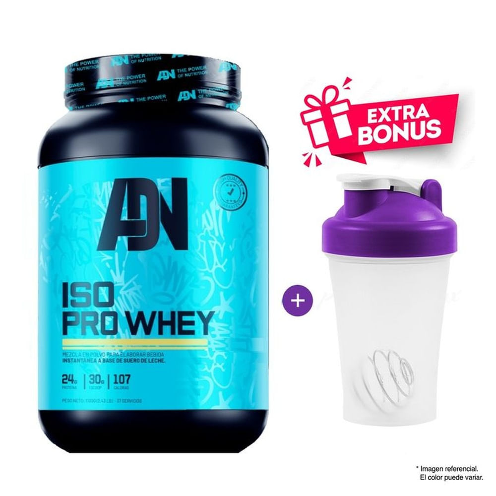 ISO PRO WHEY VAINILLA 1.1 kg Proteína - 37 servicios ISO PRO WHEY VAINILLA 1.1 kg Proteína - 37 servicios