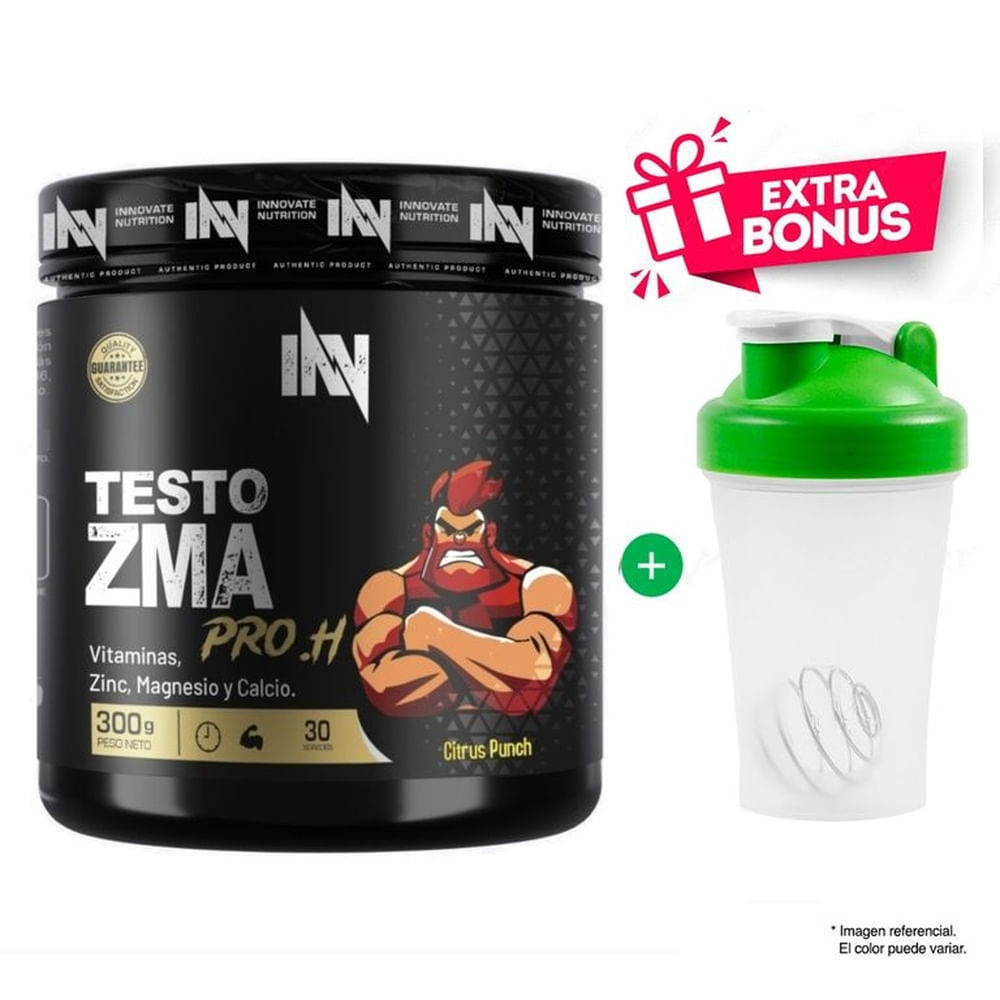 ZINC MAGNESIO ZMA PRO.H ONE DE 300 G. INNOVATE NUTRITION ZINC MAGNESIO ZMA PRO.H ONE DE 300 G. INNOVATE NUTRITION