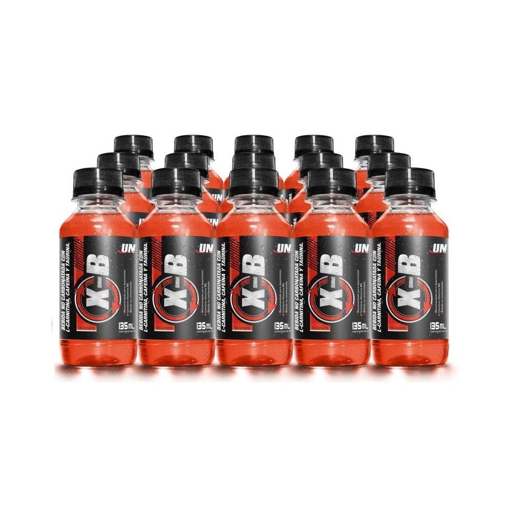 XB Pack De 15 Botellas 135ml L-Carnitina Guaraná XB Pack De 15 Botellas 135ml L-Carnitina Guaraná