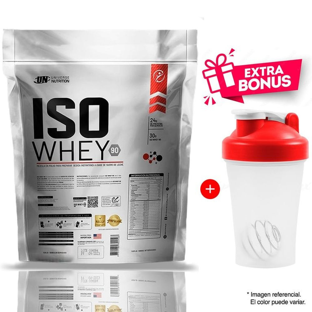 Proteína Universe Nutrition Iso Whey 90 5 Kg Chocolate + shaker Proteína Universe Nutrition Iso Whey 90 5 Kg Chocolate + shaker