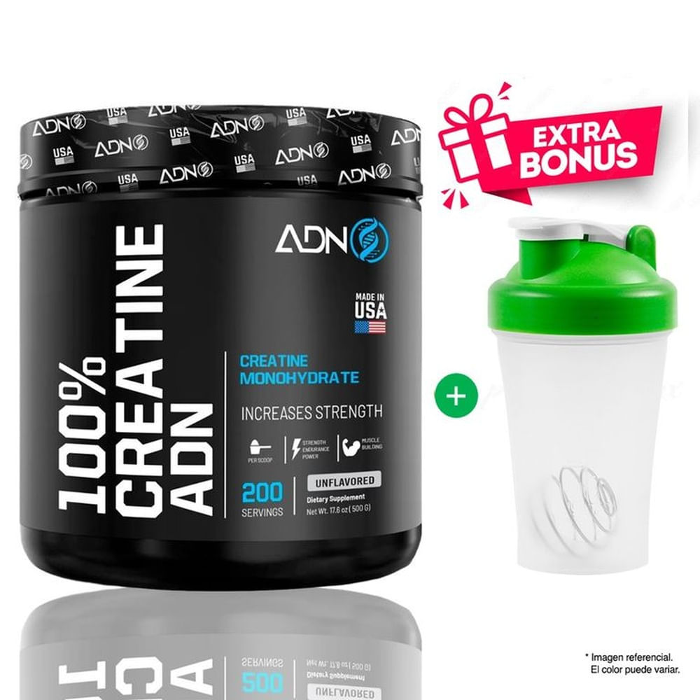 ADN NUTRITION CREATINA 250 GRAMOS CREATINE