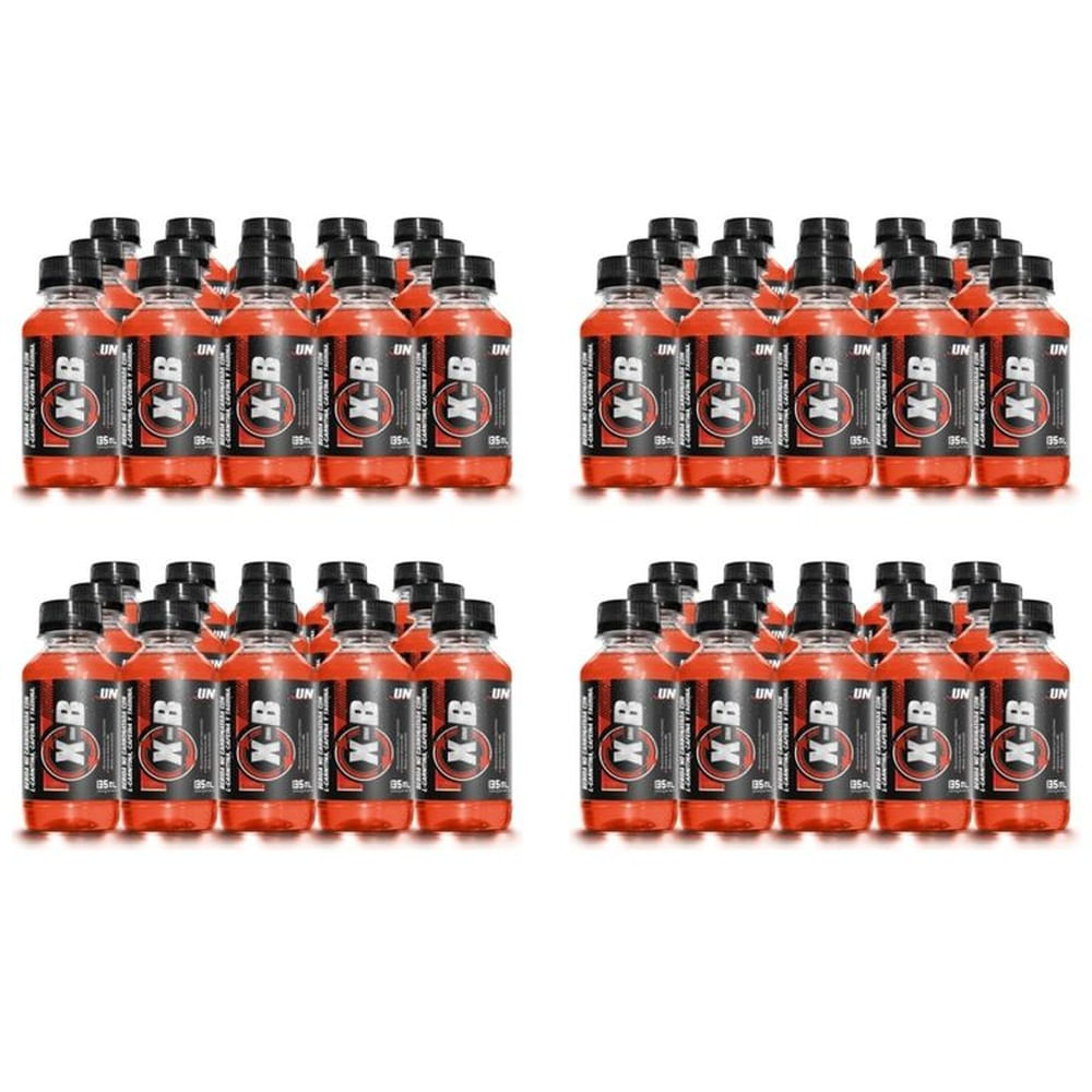 Quemador de grasa XB 4 Paquetes 15 Botellas 135ml L-Carnitina Guaraná
