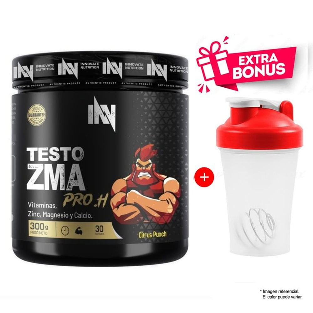 ZMA PROH ONE 300GR CITRUS PUNCH MÁS SHAKER ZMA PROH ONE 300GR CITRUS PUNCH MÁS SHAKER