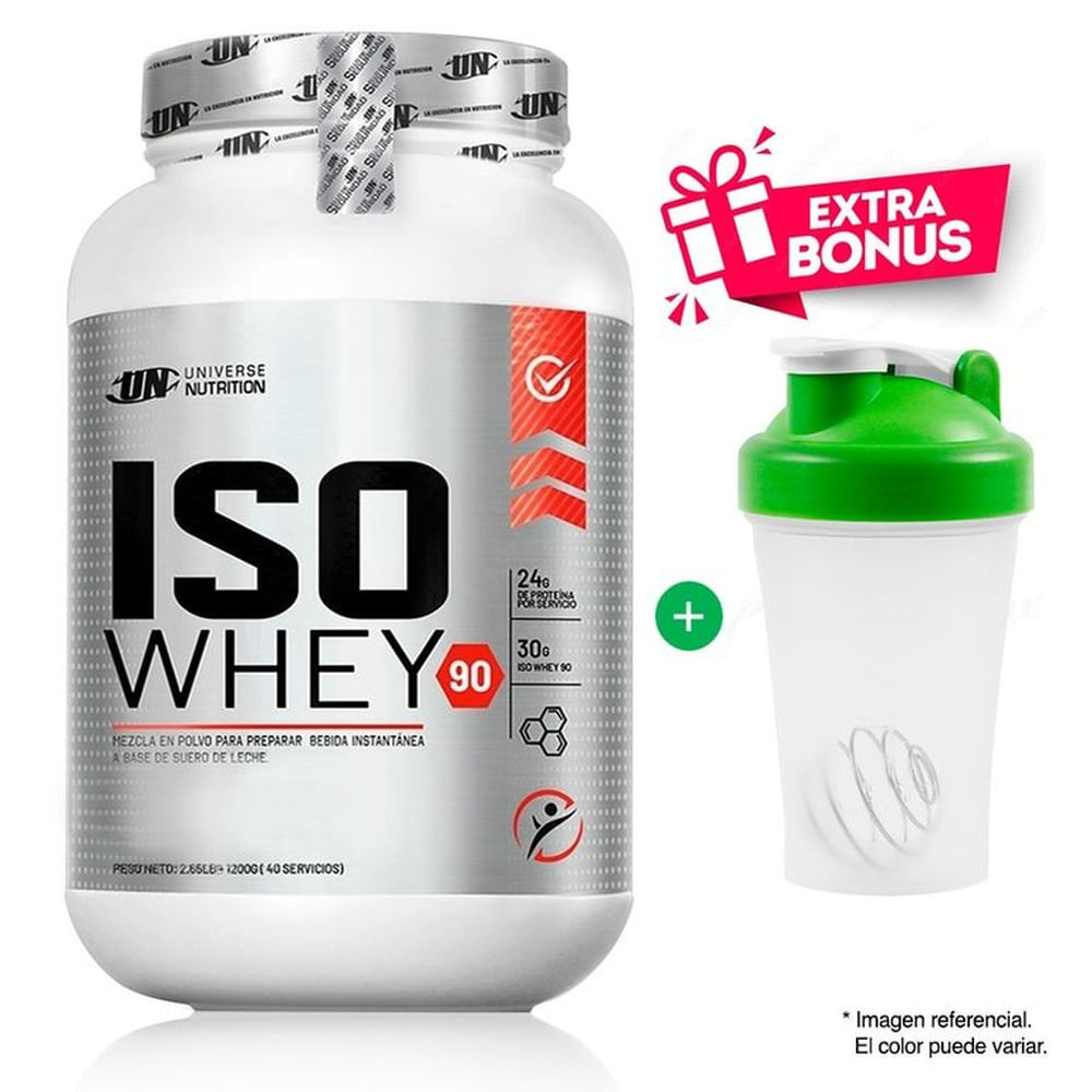 ISO WHEY 90 VAINILLA- 1.1 kg Proteína - 37 servicios