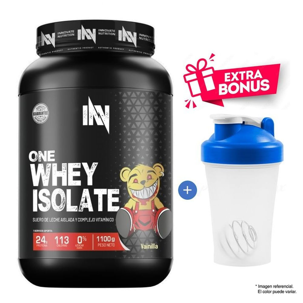 Proteína Innovate Nutrition One Whey Isolate 1.1 Kg Vainilla