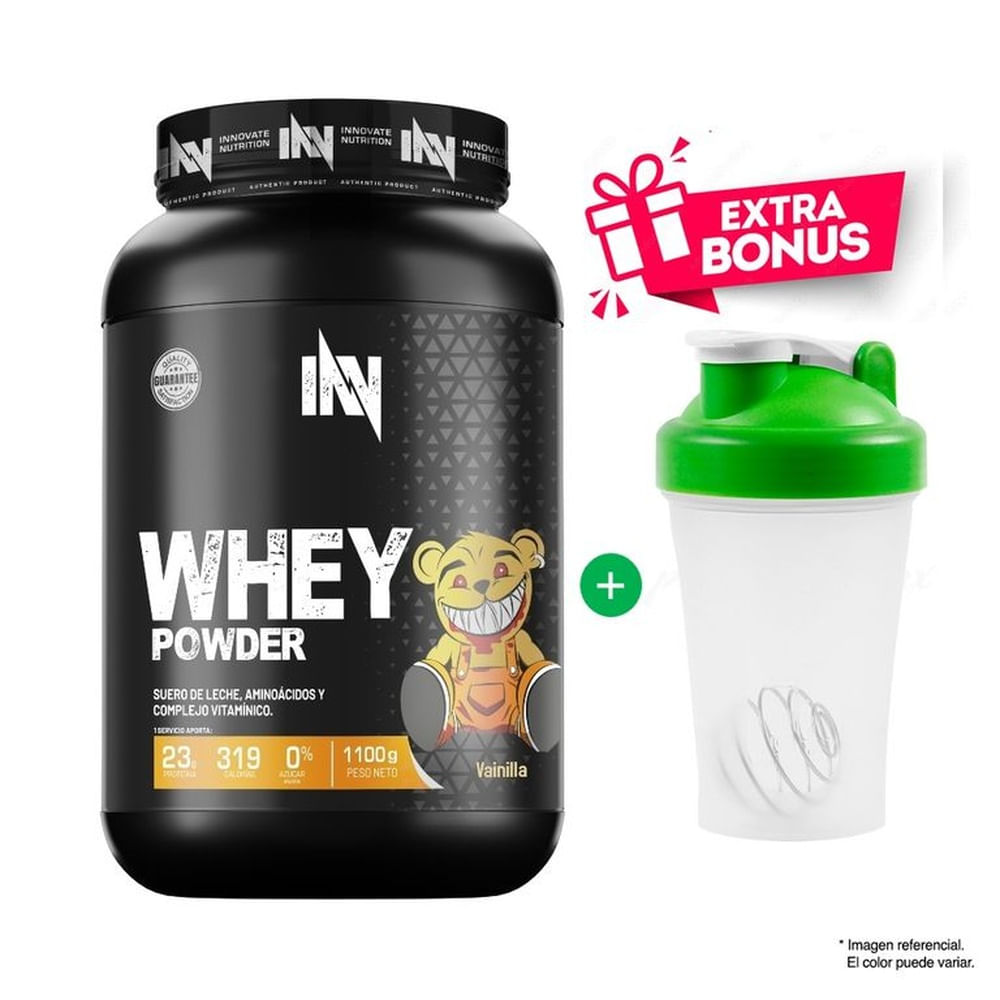 Proteina Suero De Leche Whey Powder INN 1.1 Kg Chocolate