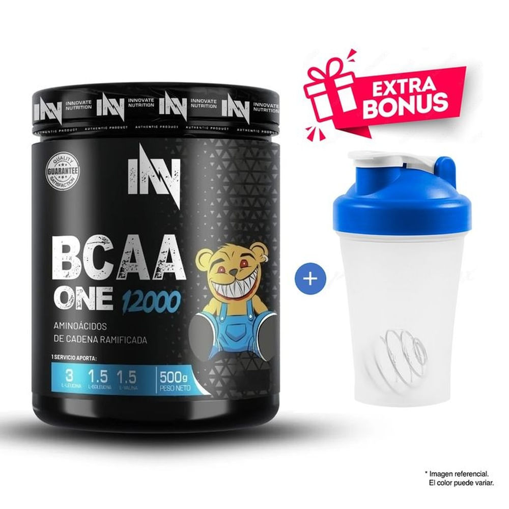 BCAA 12000 de 500 GRAMOS NARANJA INNOVATION NUTRITION